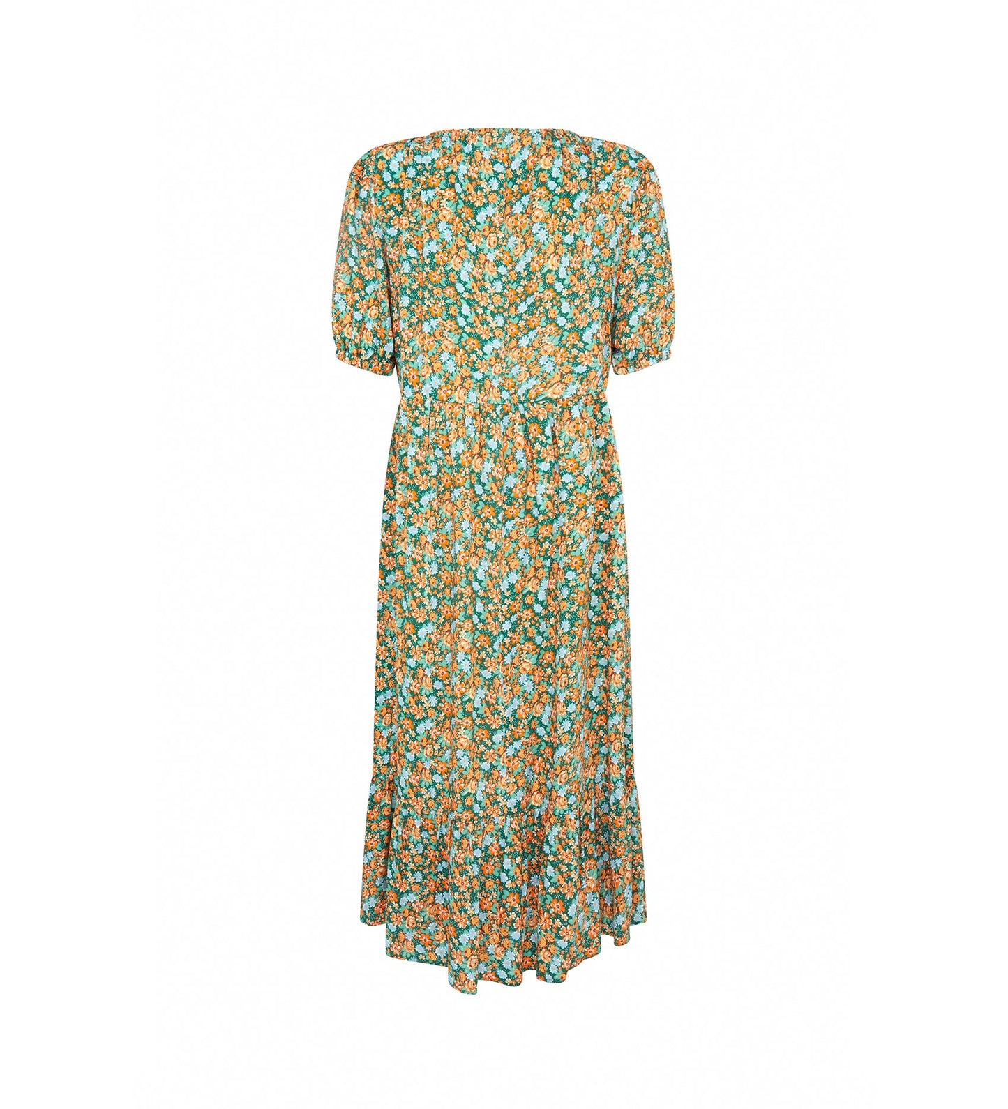 Camber Green Midi Dress LENZINGâ„¢ ECOVEROâ„¢