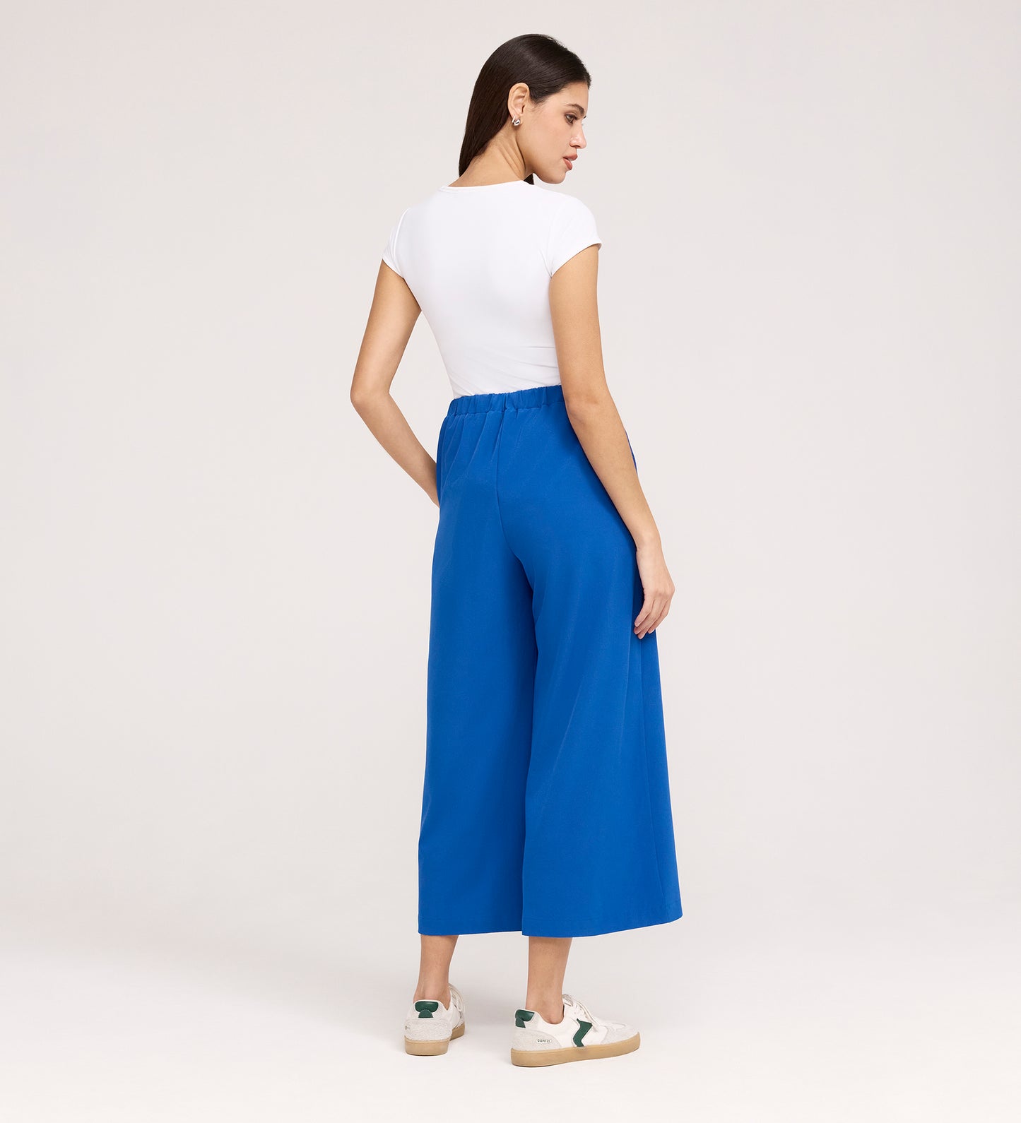 Simone Cobalt Wide Leg Trousers