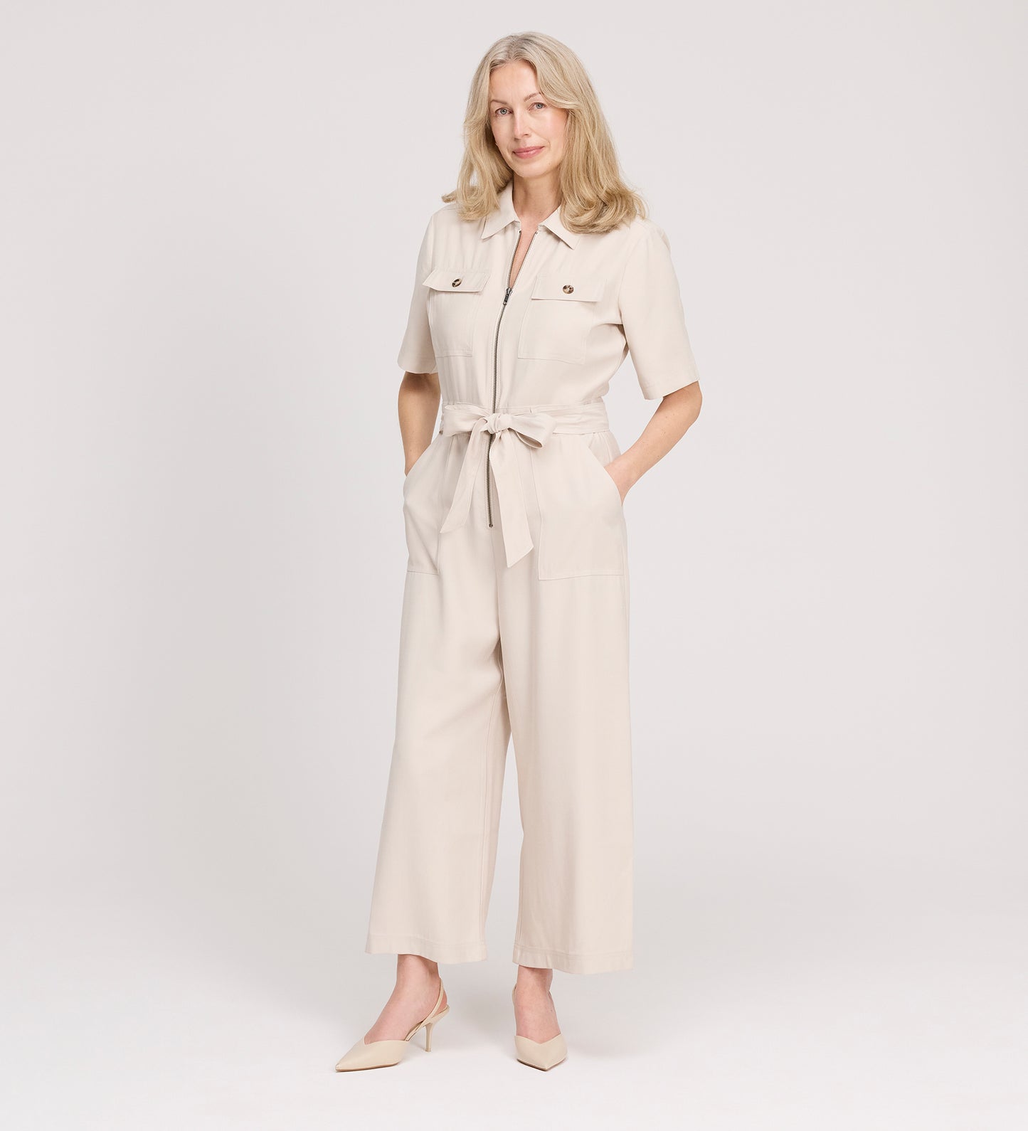 Marie Stone Cupro Jumpsuit