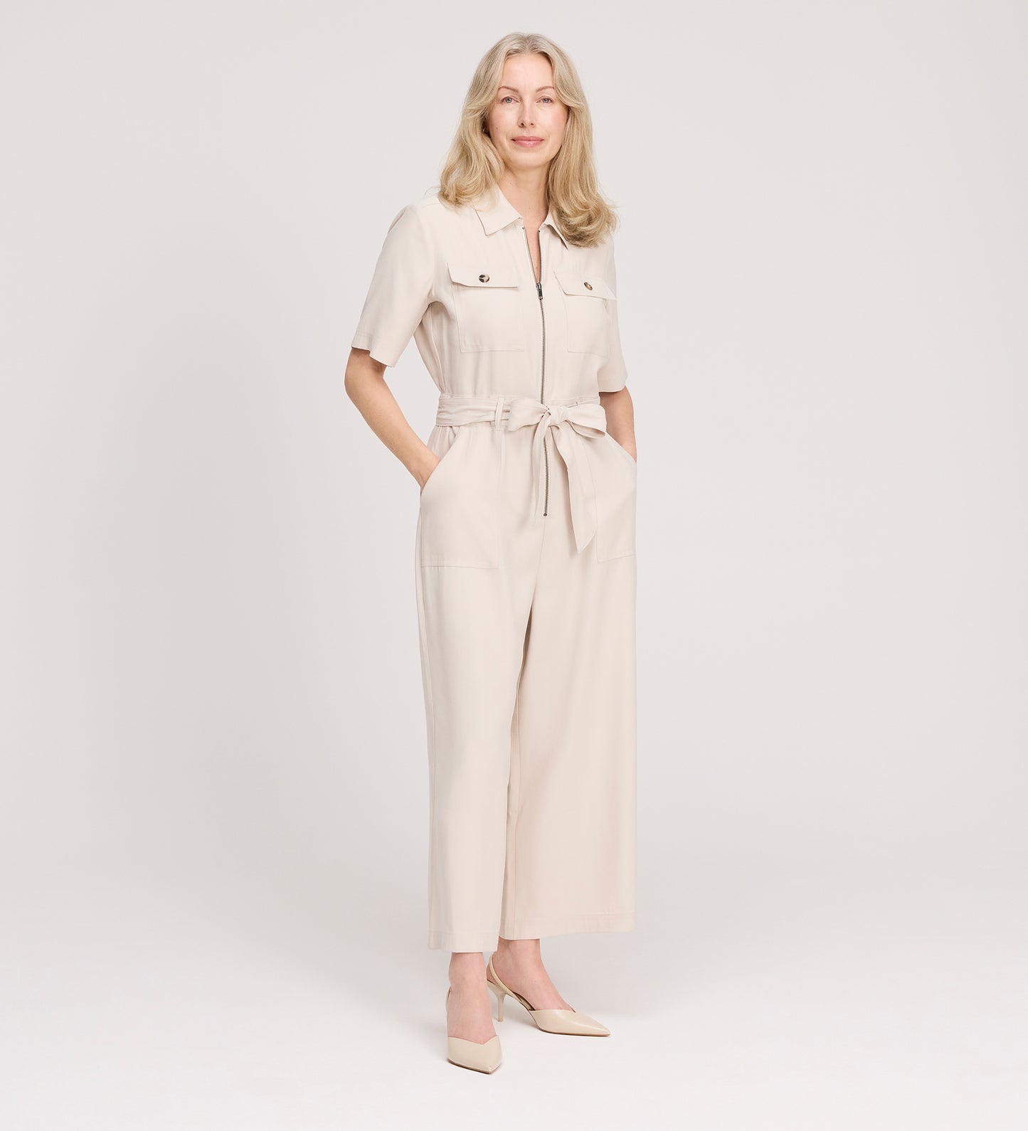 Marie Stone Cupro Jumpsuit