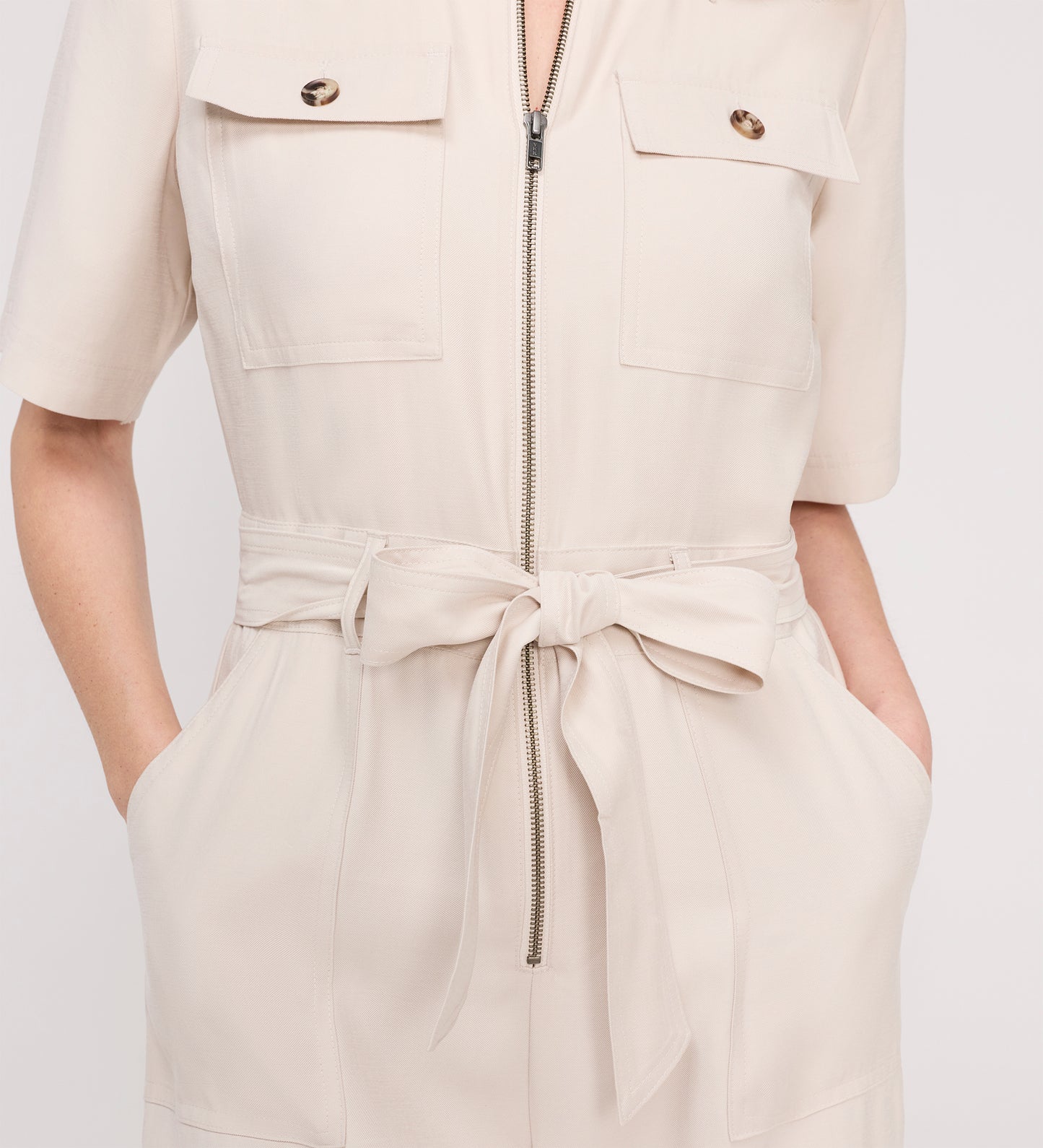 Marie Stone Cupro Jumpsuit