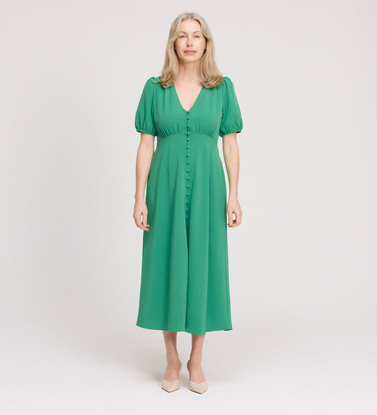 Robyn Green Button Through Midi Dress