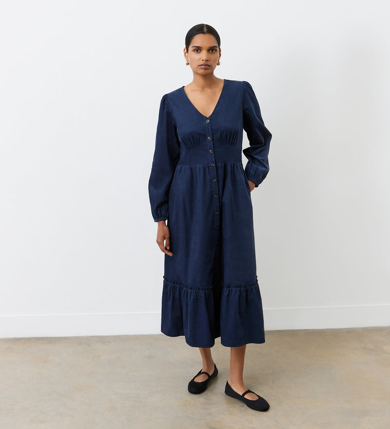 Arizona Corduroy Midi Dress