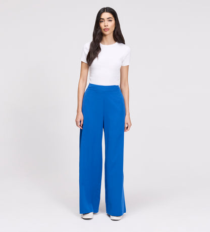 Apollo Cobalt Wide Leg Tailored Trousers