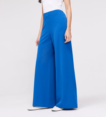 Apollo Cobalt Wide Leg Tailored Trousers