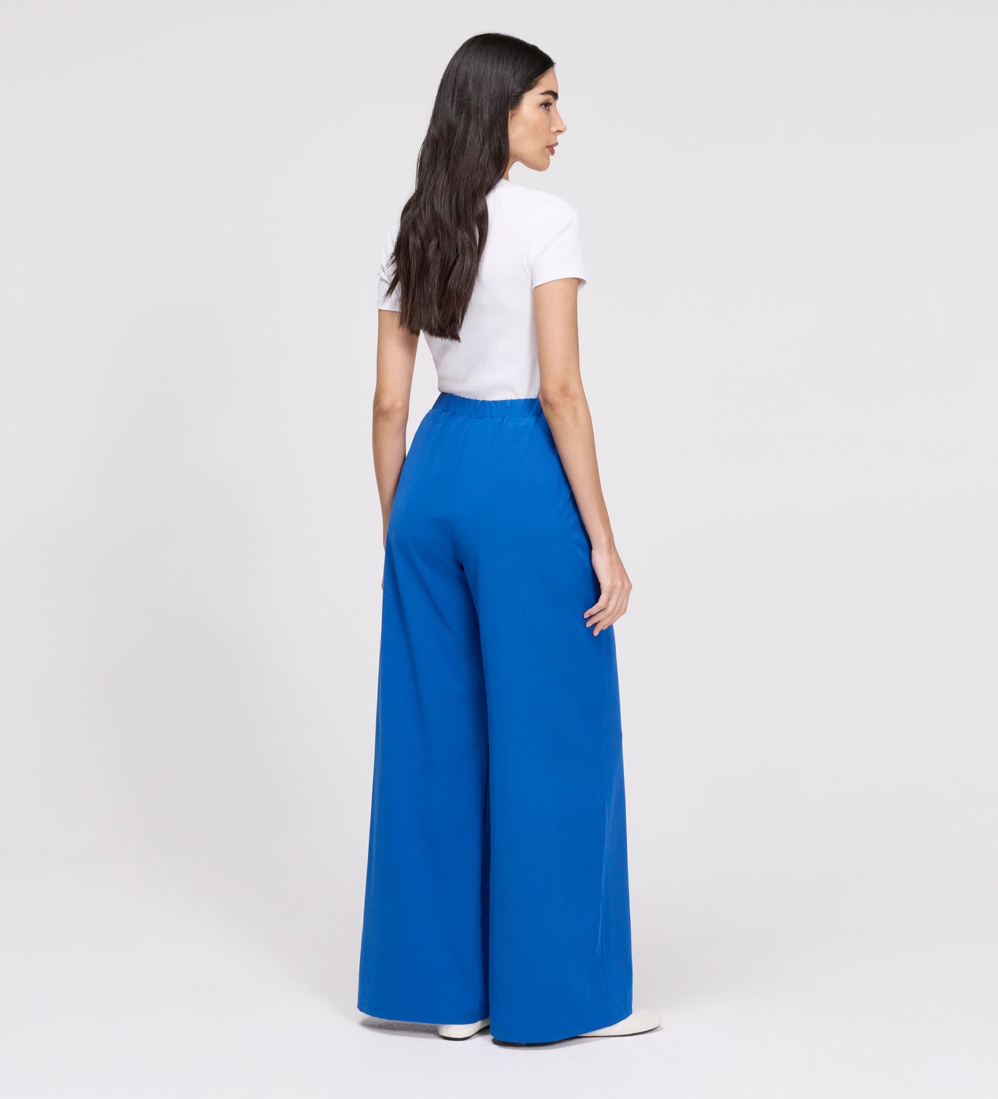 Apollo Cobalt Wide Leg Tailored Trousers