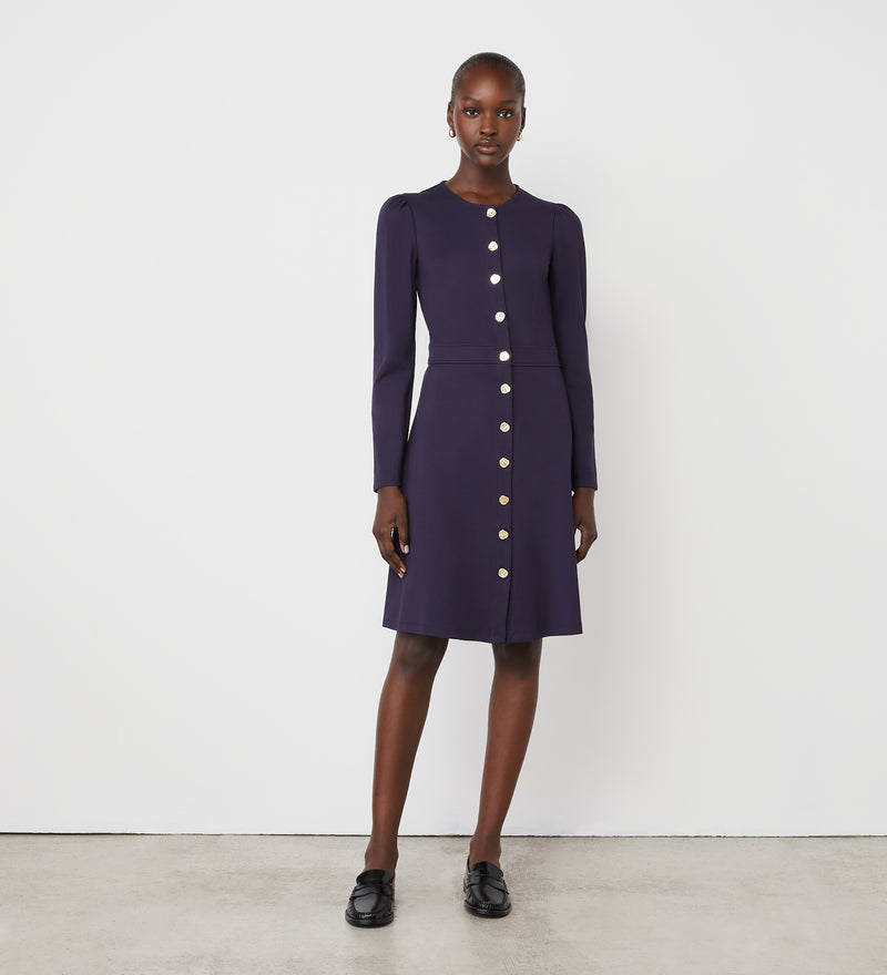 Blake Ponte Jersey Midi Dress