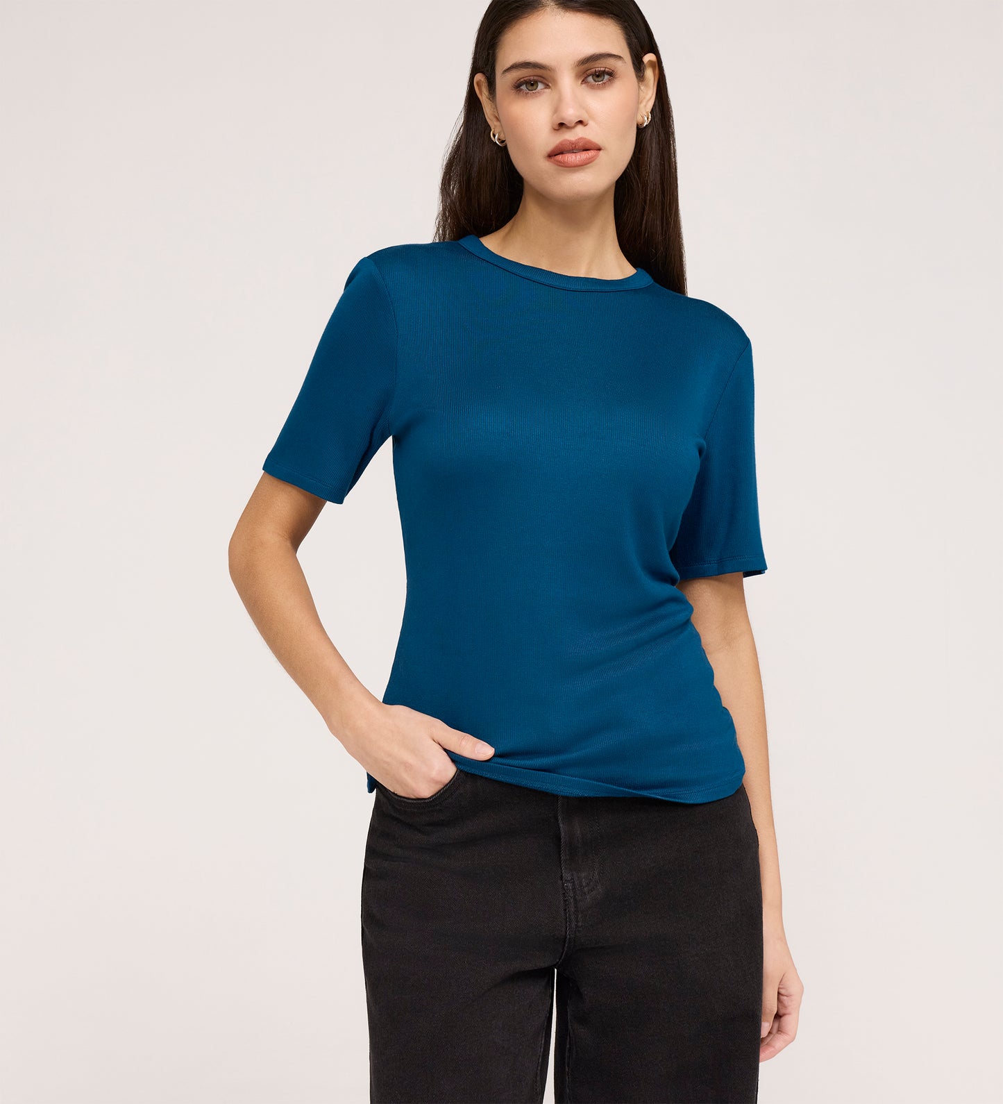 Cherry Cobalt Short Sleeve Jersey T-Shirt