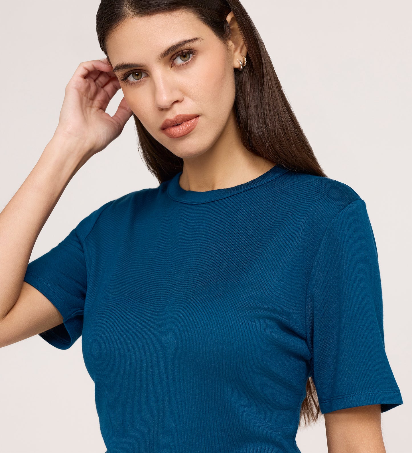 Cherry Cobalt Short Sleeve Jersey T-Shirt
