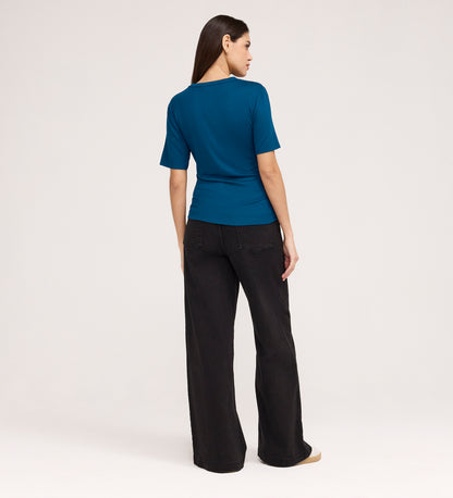 Cherry Cobalt Short Sleeve Jersey T-Shirt