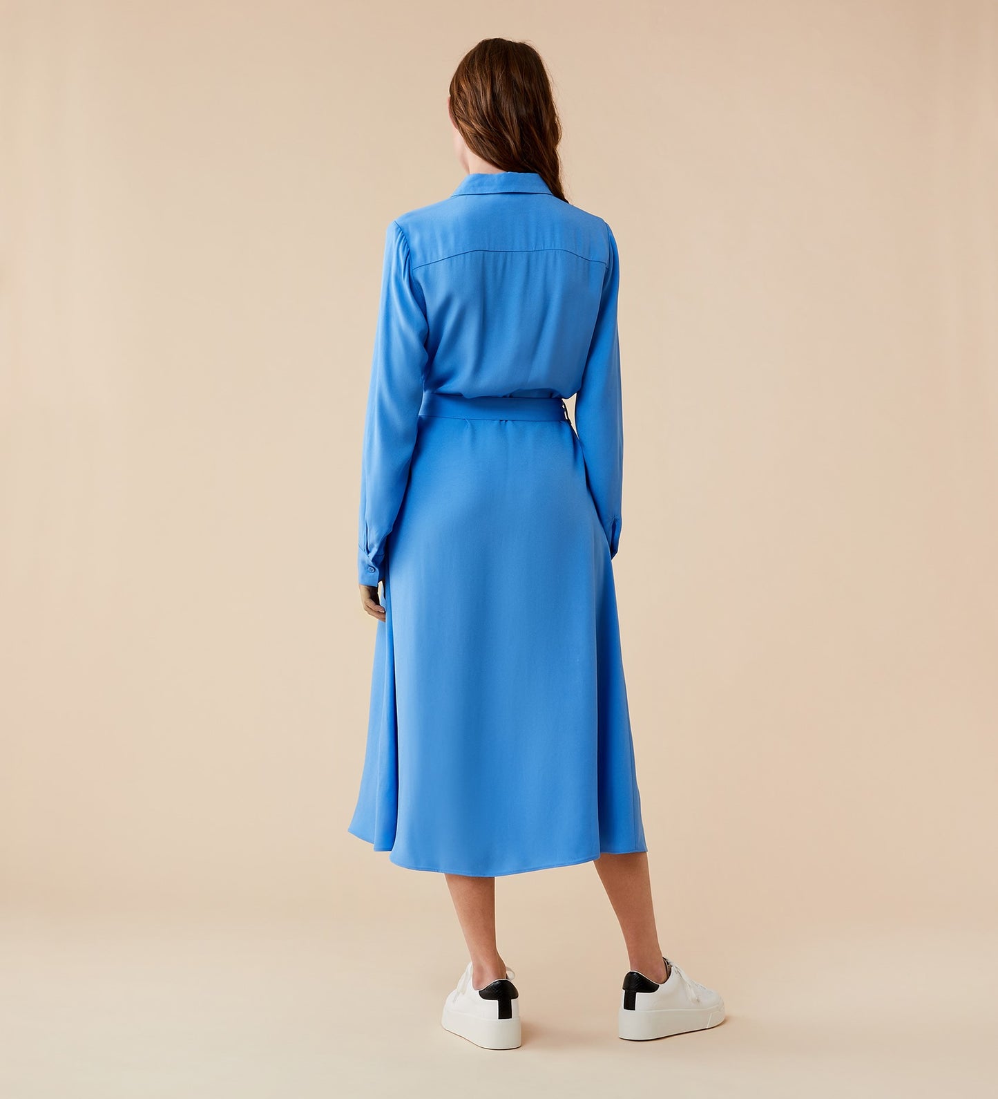 Adaria Blue Midi Dress