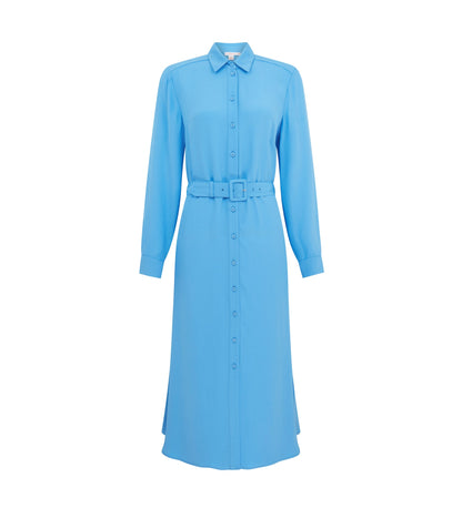 Adaria Blue Midi Dress