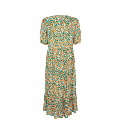 Camber Green Midi Dress             LENZINGâ„¢ ECOVEROâ„¢