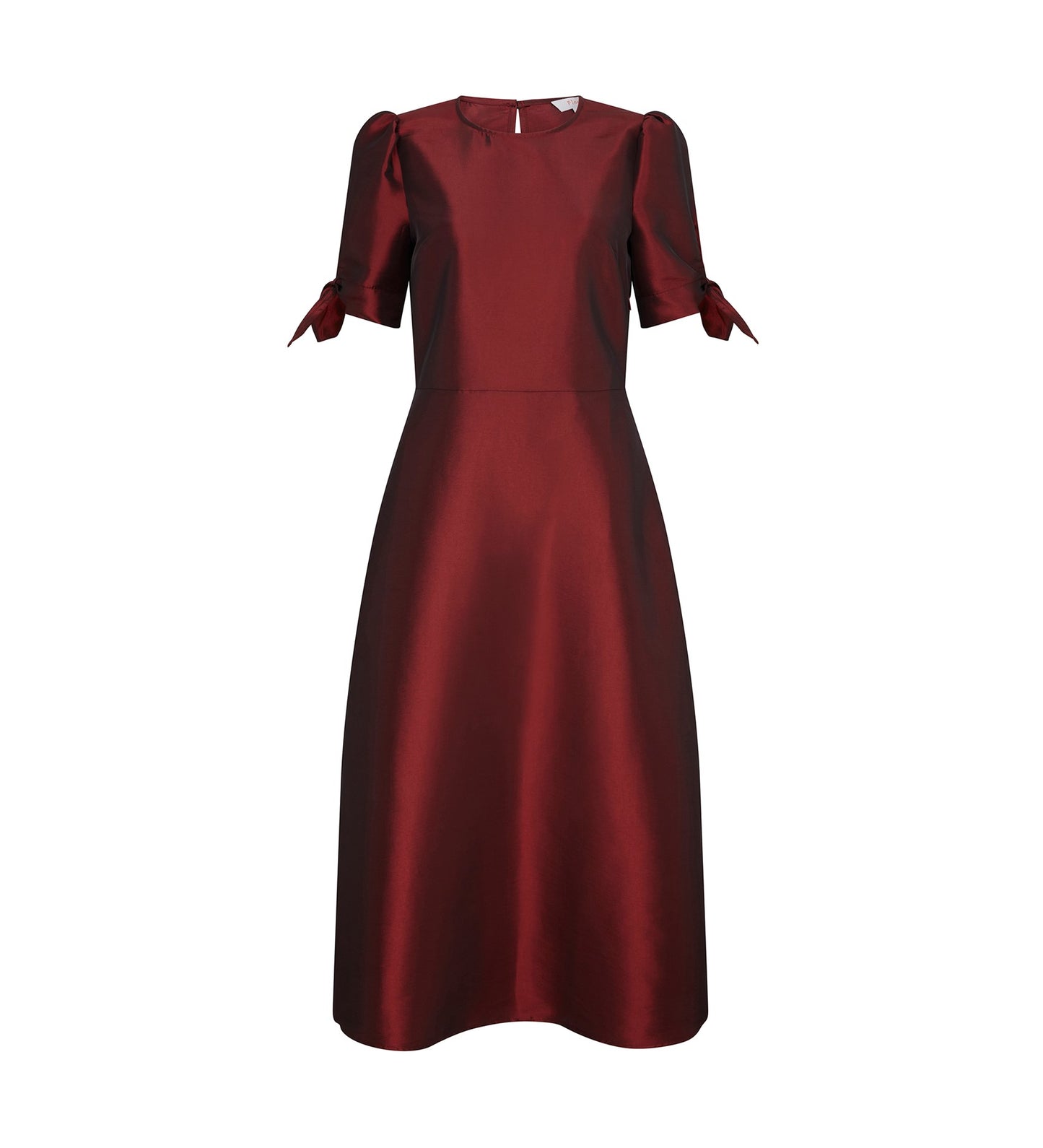 Liora Taffeta Midi Dress