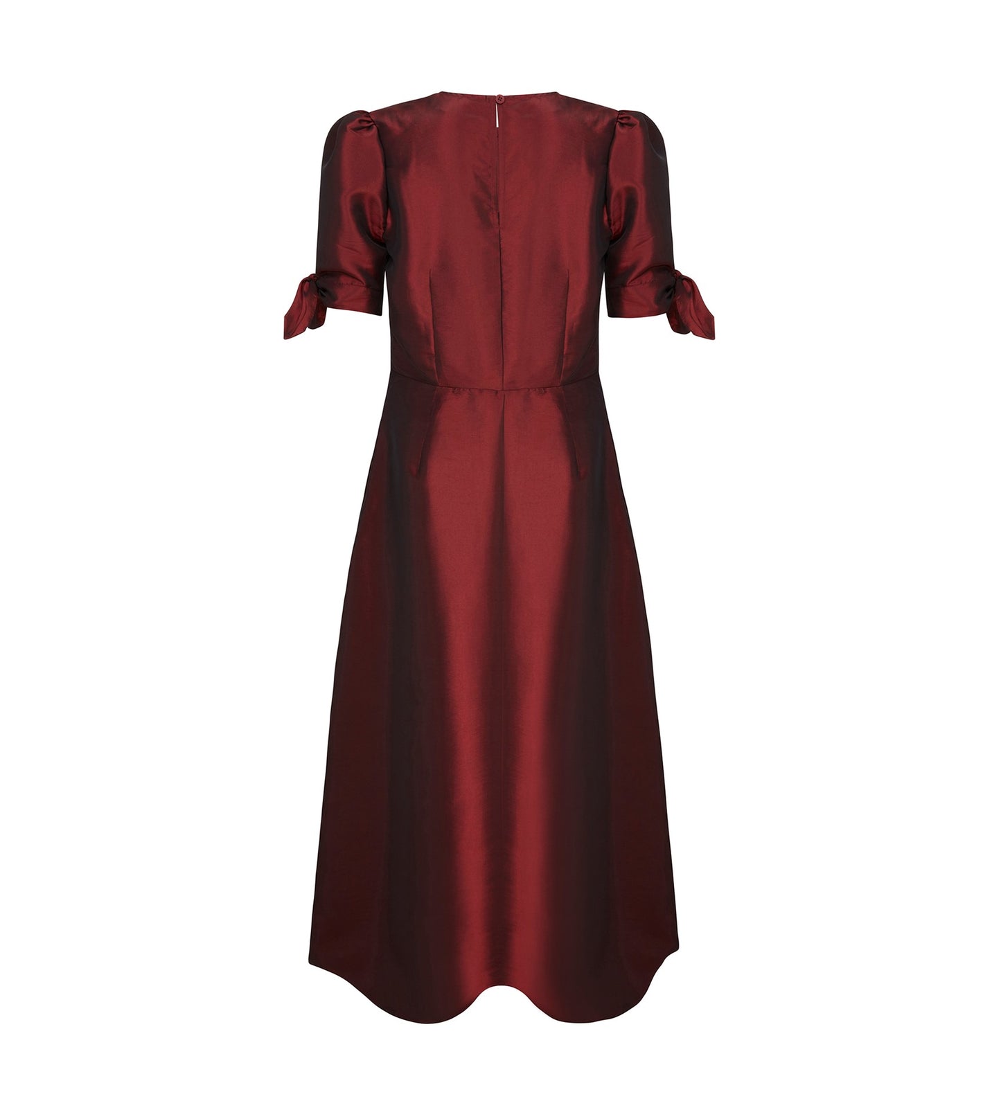 Liora Taffeta Midi Dress