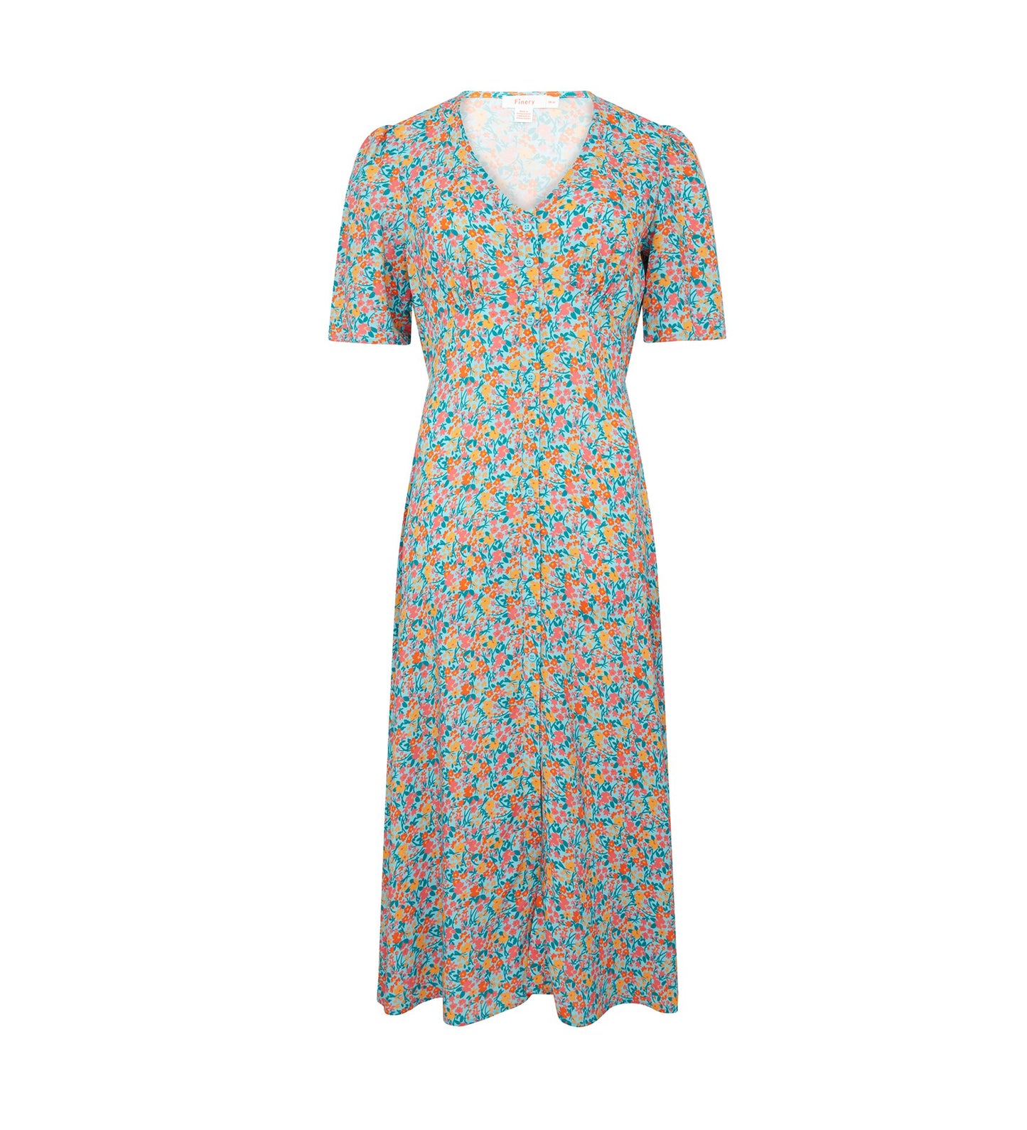 Camilla Blue Meadow Midi Dress