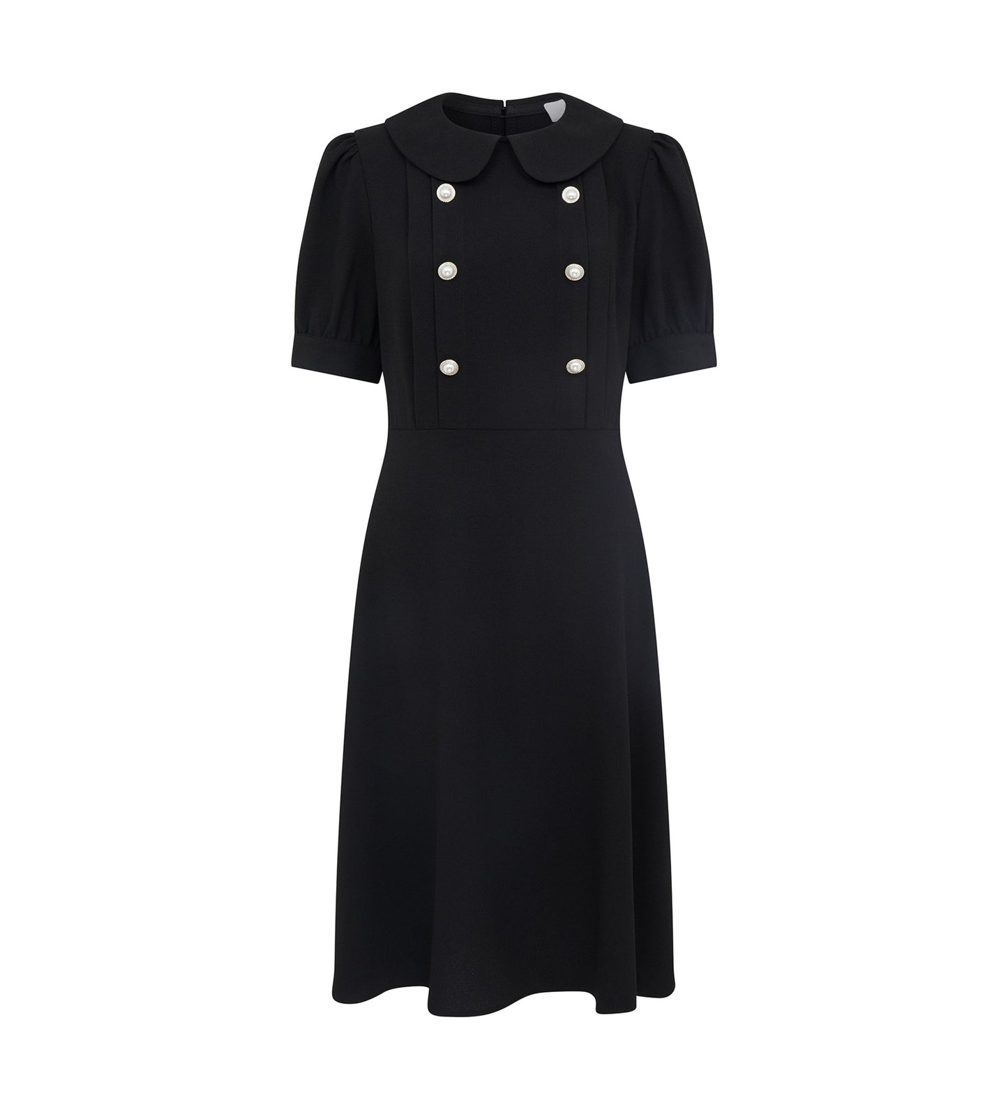 Yelena Black Midi Dress