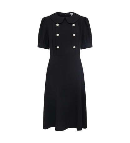Yelena Black Midi Dress
