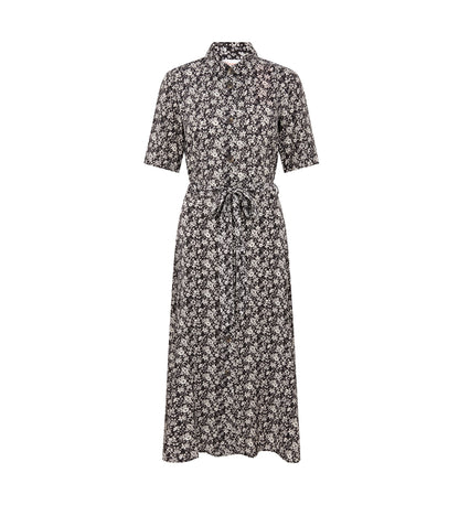 Bailey Black Floral Midi Dress