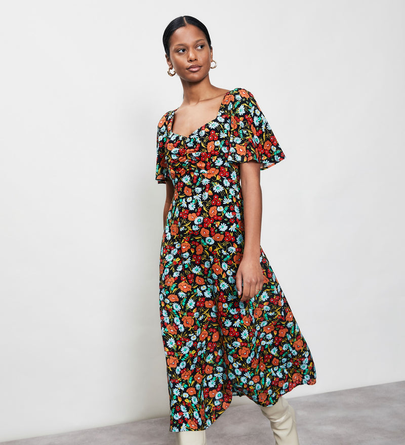 Becker Botanics Midi Dress
