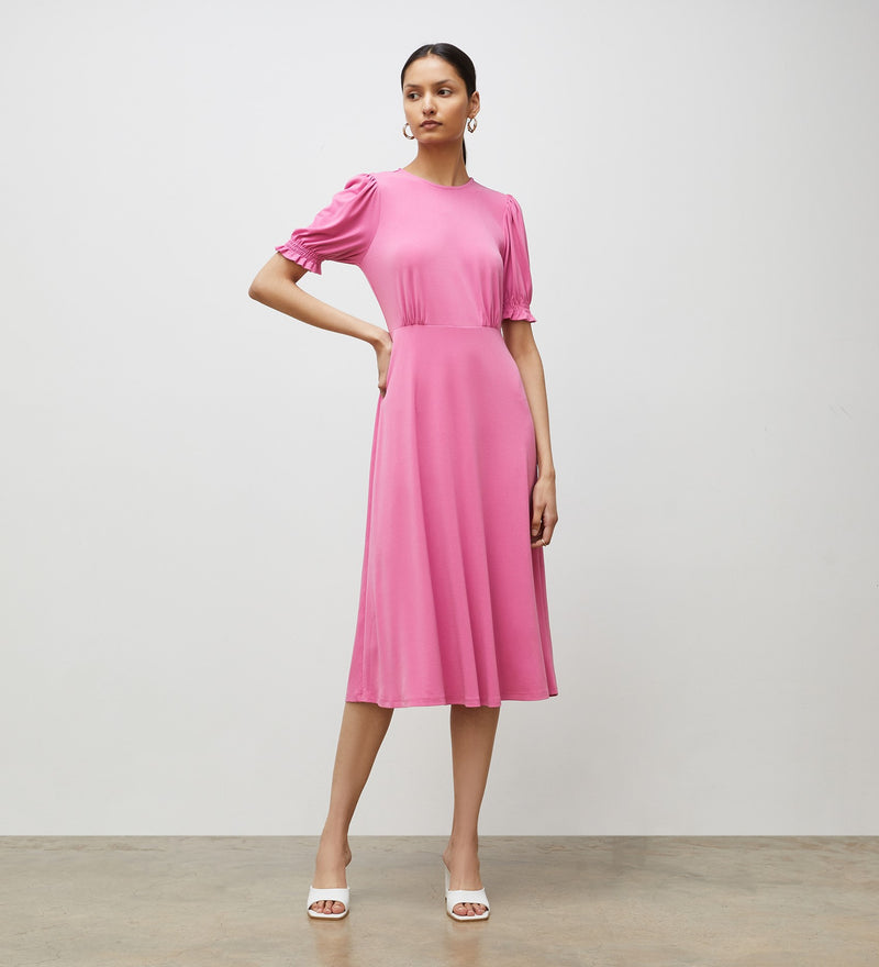 Lilybelle Jersey Crepe Midi Dress