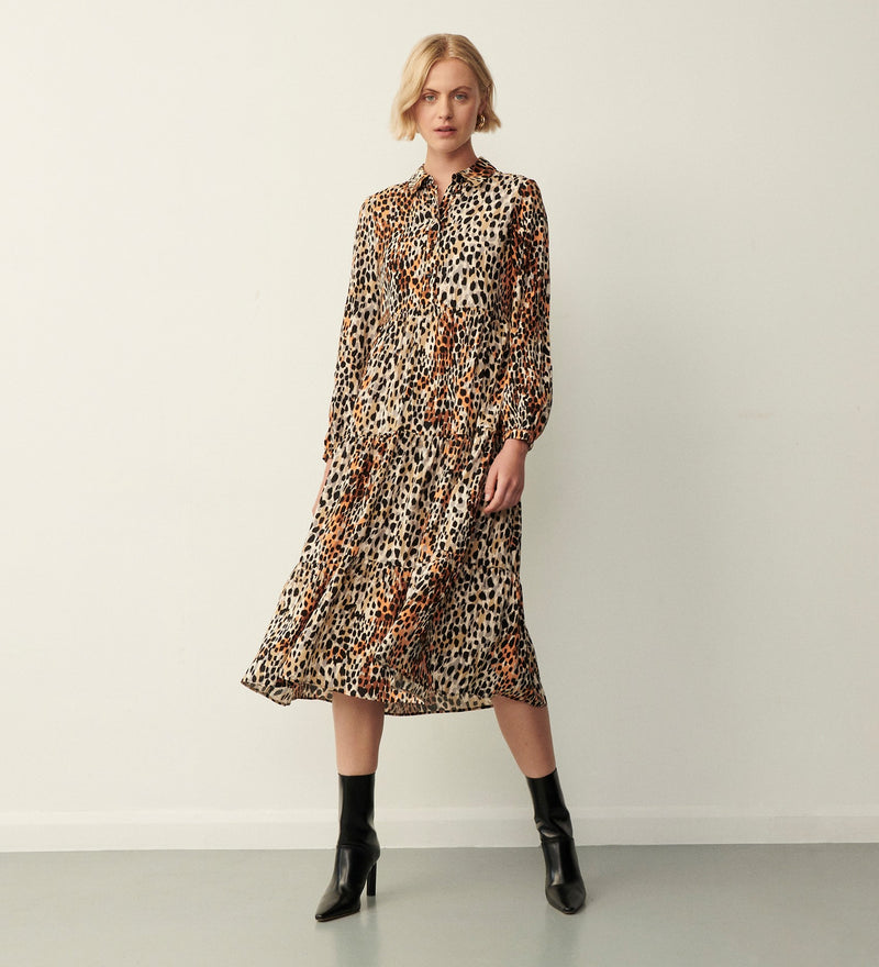 Kalia Leopard Dress