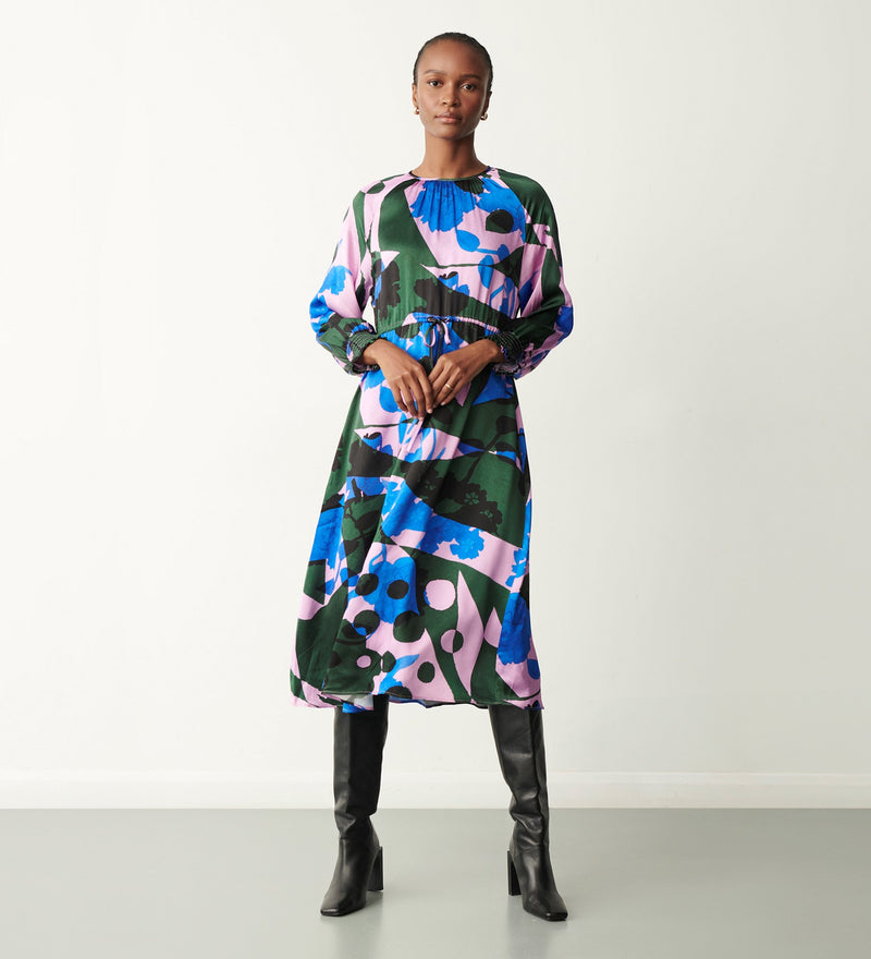 Florian Floral Midi Dress