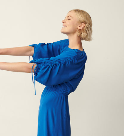Harriet Cobalt Midi Dress