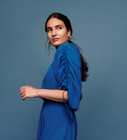 Harriet Cobalt Midi Dress