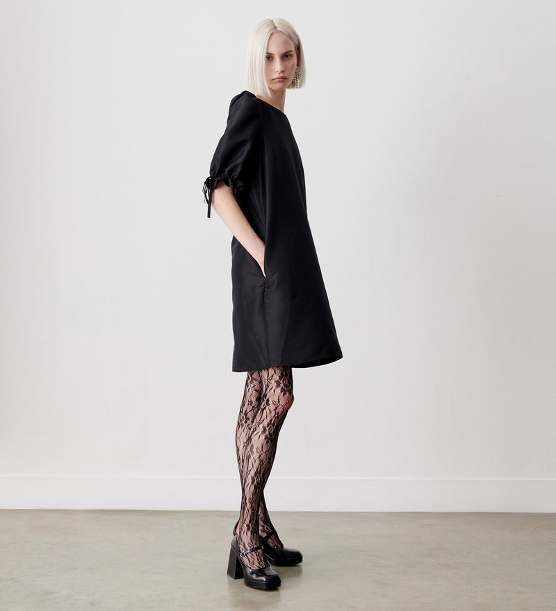 Ailish Taffeta Knee Length Dress