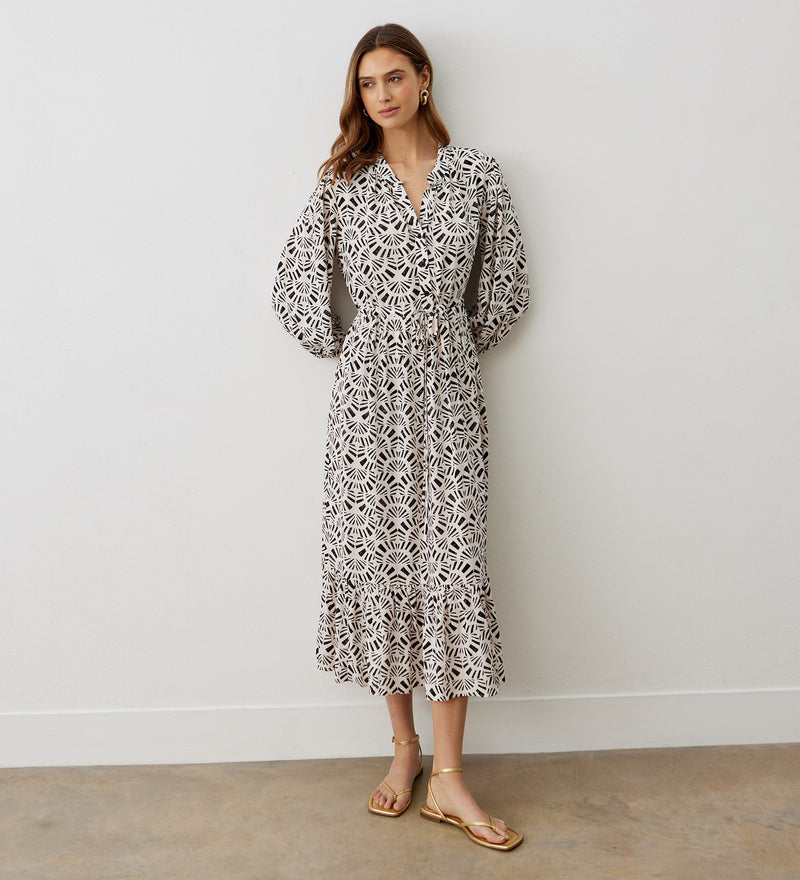 Rosie Tile Midi Dress