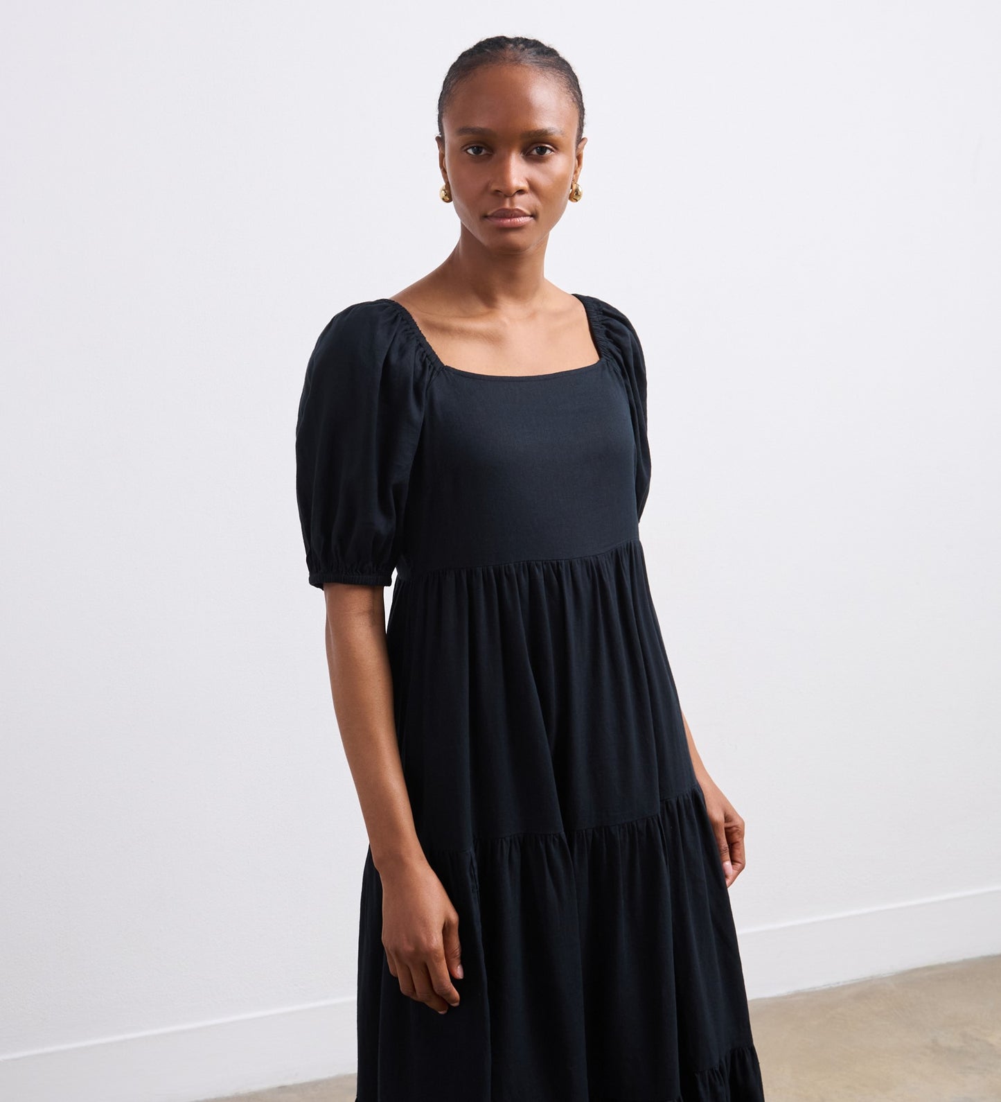 Jane Black Linen Blend Midi Dress