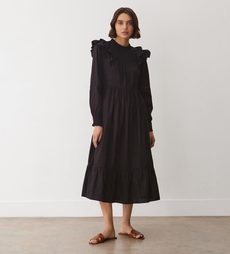 Adela Cotton Midi Dress