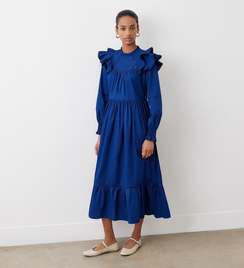 Adela Cotton Midi Dress