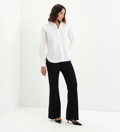 Dillon White Cotton Shirt