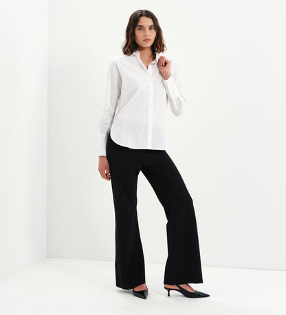 Dillon White Cotton Shirt