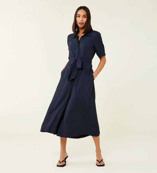 Floralie Black Jumpsuit