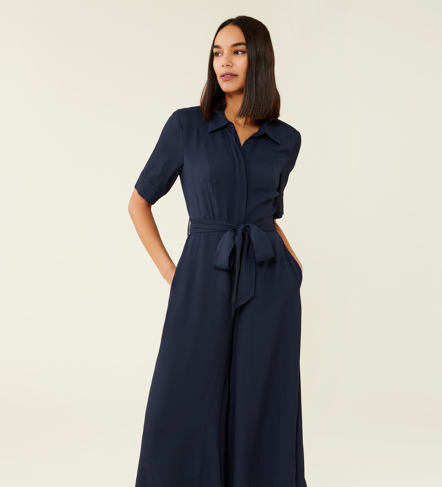 Floralie Black Jumpsuit