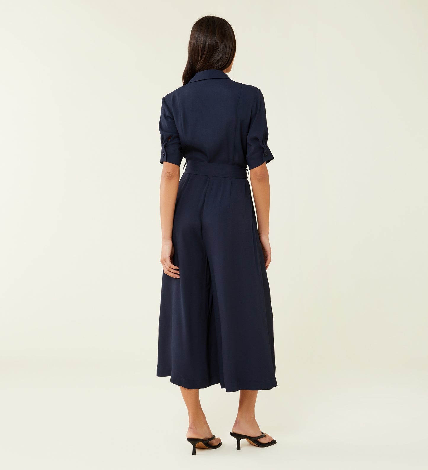 Floralie Black Jumpsuit