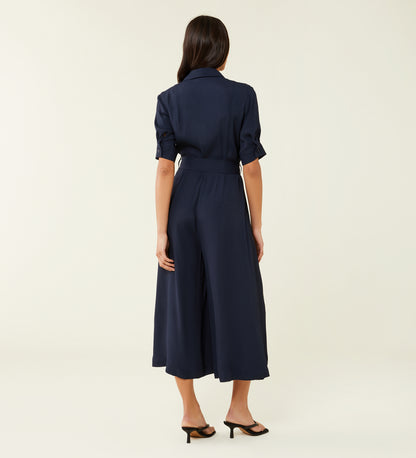 Floralie Black Jumpsuit