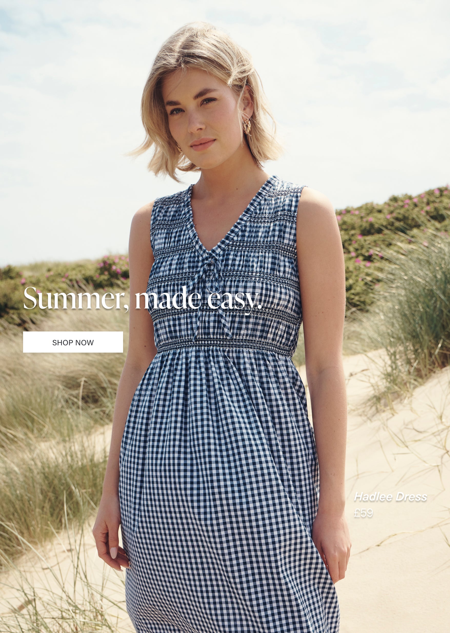 Hadlee Gingham Dress