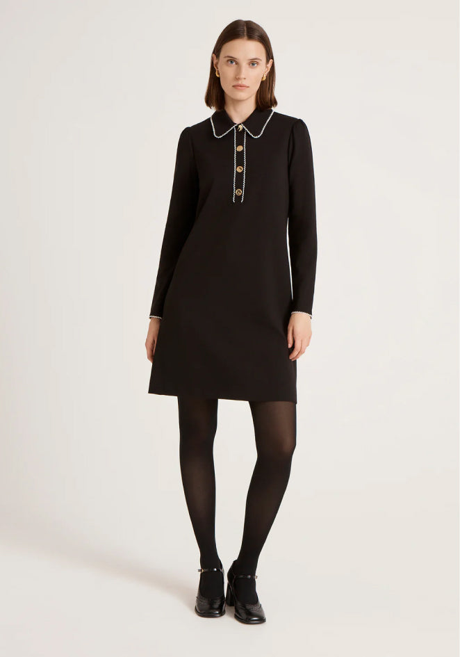 Ronnie Black Ponte Jersey Mini Dress