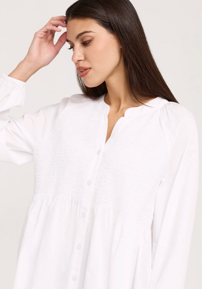 Martha White Cotton Blouse