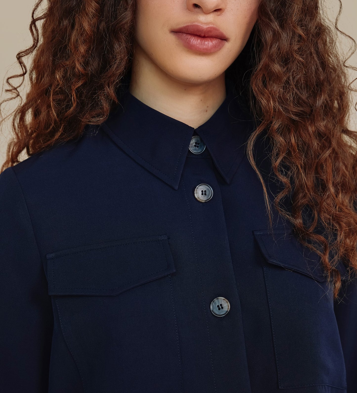 Stevie Navy Shirt