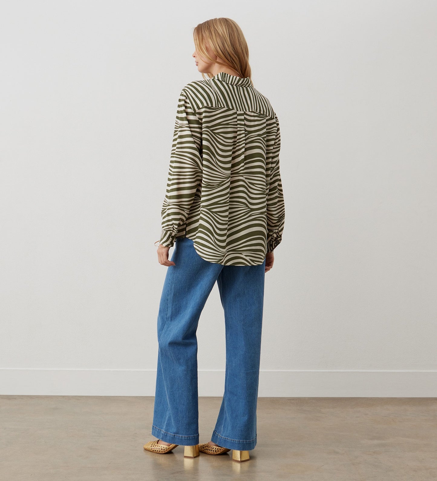 Tabitha Green Stripe Shirt