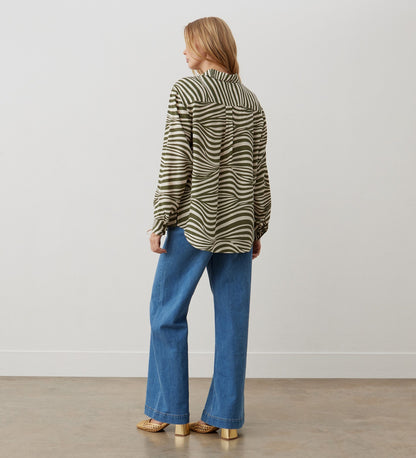 Tabitha Green Stripe Shirt