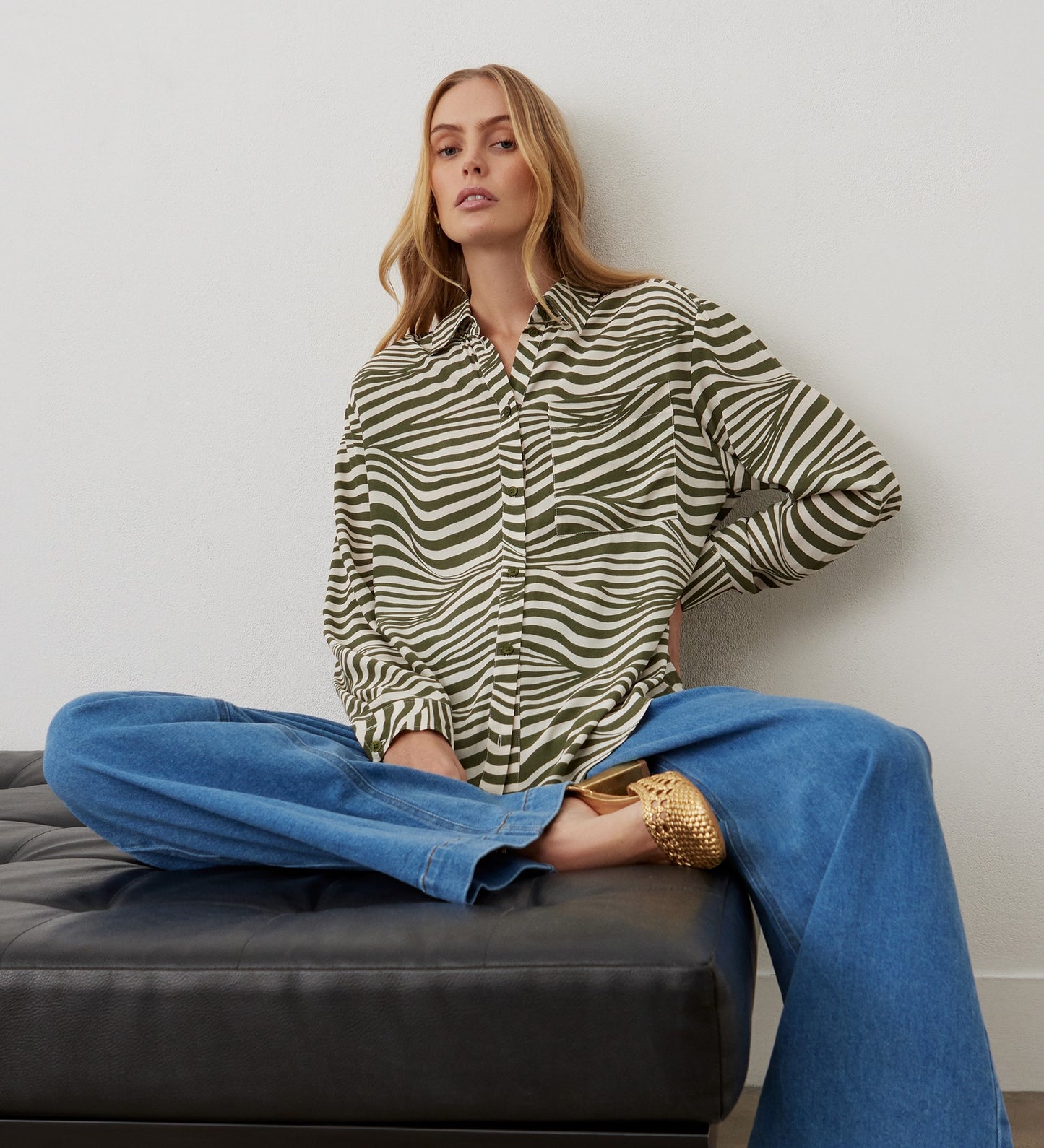 Tabitha Green Stripe Shirt