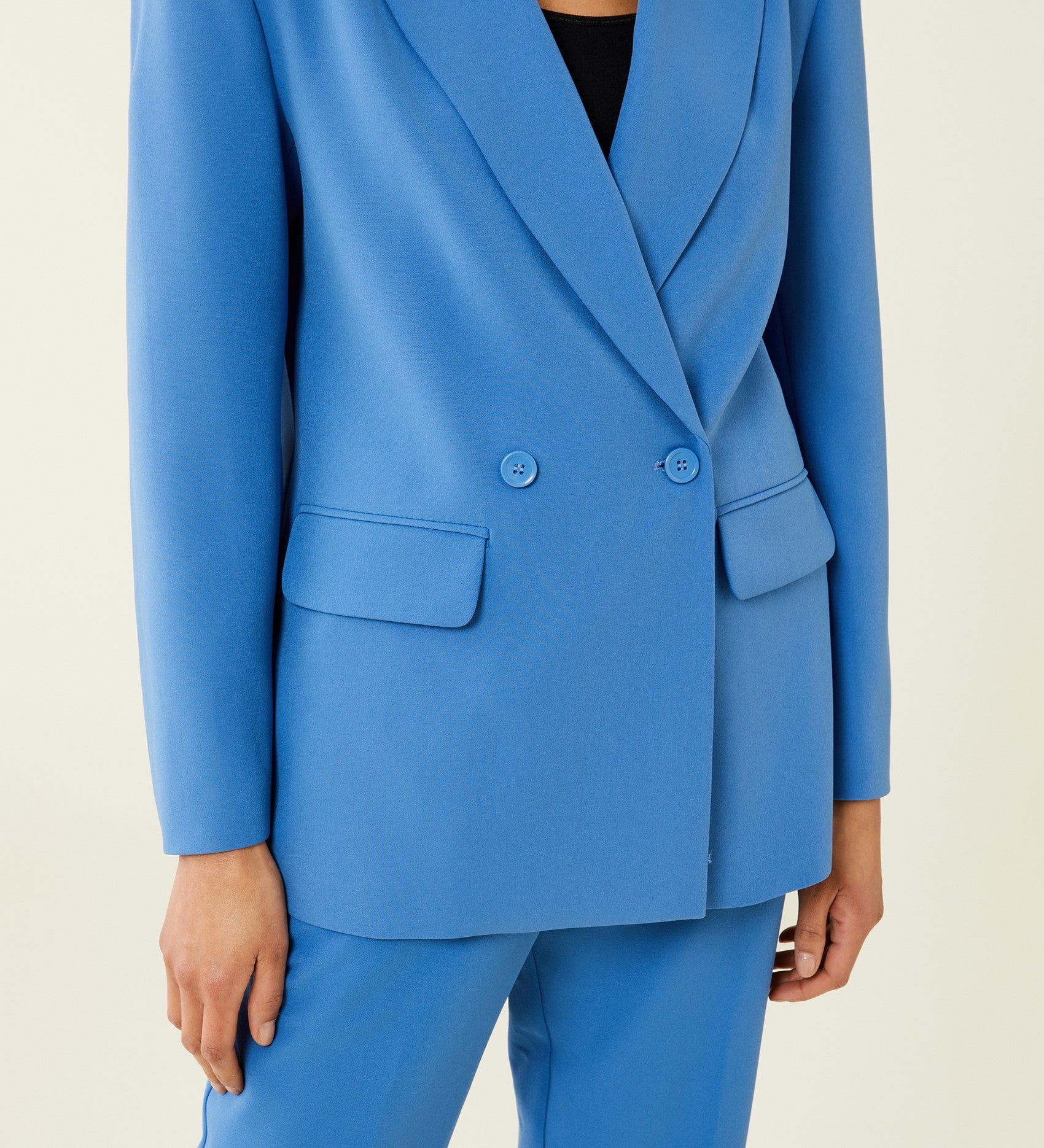 Maeve Cornflower Blue Blazer – Finery London - Main Image