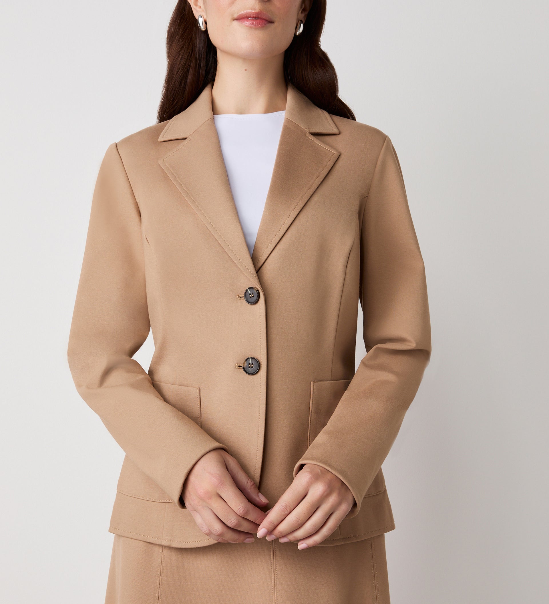Jules Ponte Jersey Blazer