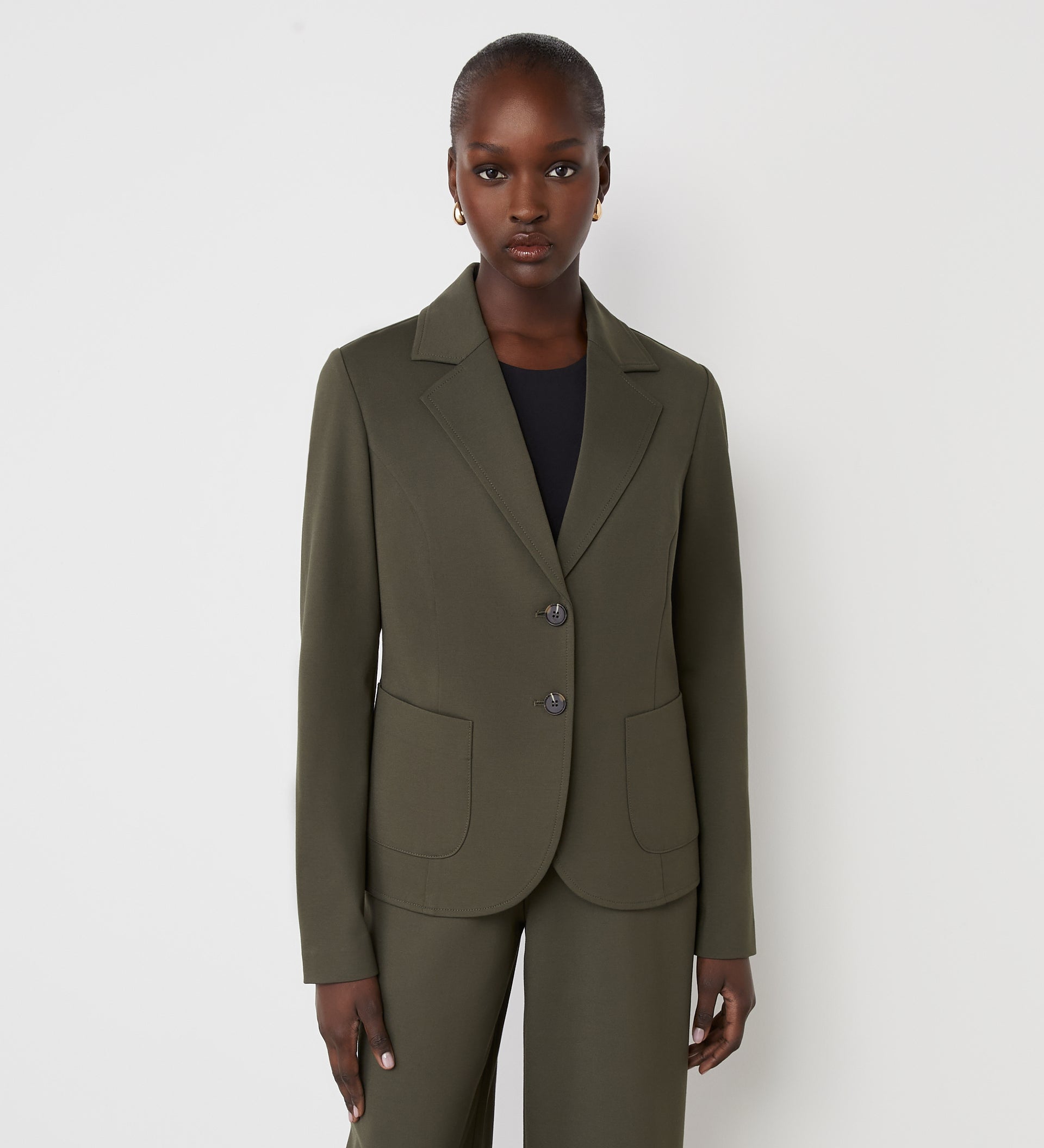 Jules Ponte Jersey Blazer